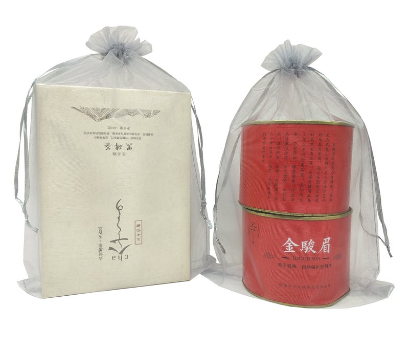 Ankirol 100pcs Sheer Organza Favor Bags 8 X 12 inch Large Organza Drawstring Bags (grey) - Image 2